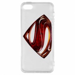 Чехол для iPhone5/5S/SE Man of Steel - PrintSalon
