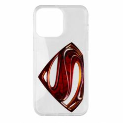Чехол для iPhone 14 Pro Max Man of Steel - PrintSalon