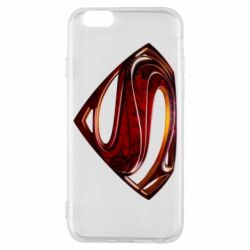 Чехол для iPhone 6/6S Man of Steel - PrintSalon