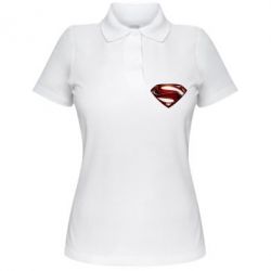 Женское поло Man of Steel - PrintSalon