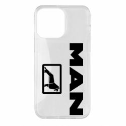 Чехол для iPhone 14 Pro Max MAN - PrintSalon