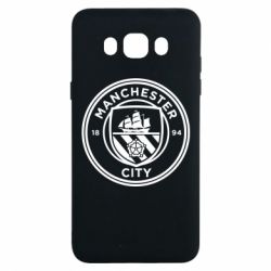 Чехол для Samsung J7 2016 Manchester City Logo - PrintSalon