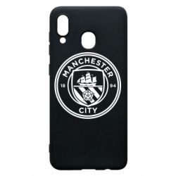 Чехол для Samsung A20 Manchester City Logo - PrintSalon