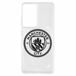 Чехол для Samsung S21 Ultra Manchester City Logo - PrintSalon
