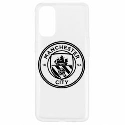 Чехол для Oppo Reno 4 Manchester City Logo - PrintSalon