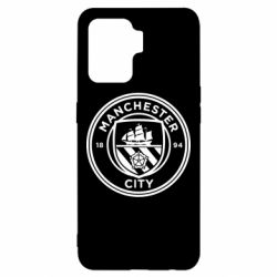 Чехол для Oppo Reno 5 Lite Manchester City Logo - PrintSalon