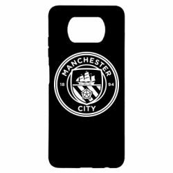 Чехол для Xiaomi Poco X3 Manchester City Logo - PrintSalon