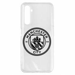 Чехол для Realme 6 Pro Manchester City Logo - PrintSalon