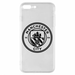 Чехол для iPhone 8 Plus Manchester City Logo - PrintSalon