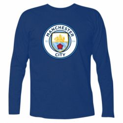 Футболка с длинным рукавом Manchester City - PrintSalon