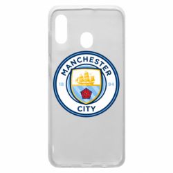 Чехол для Samsung A30 Manchester City - PrintSalon