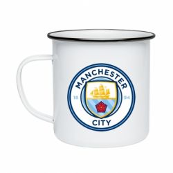 Кружка эмалированная Manchester City - PrintSalon