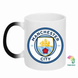 Чашка-хамелеон Manchester City - PrintSalon