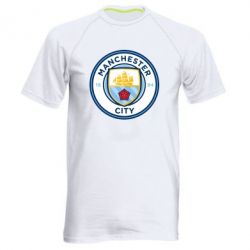 Мужская футболка для спорта Manchester City - PrintSalon