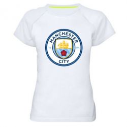 Женская футболка для спорта Manchester City - PrintSalon