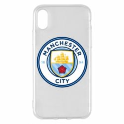 Чехол для iPhone X/Xs Manchester City - PrintSalon