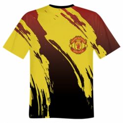 Мужская футболка 3D Manchester United 1-PrintSalon Мужская футболка 3D Manchester United 1
