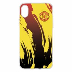 Чохол для iPhone X/Xs Manchester United 1 - PrintSalon