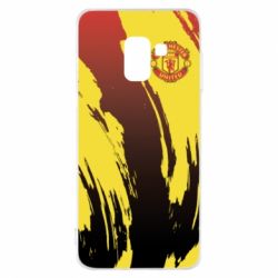 Чохол для Samsung A8 2018 Manchester United 1 - PrintSalon