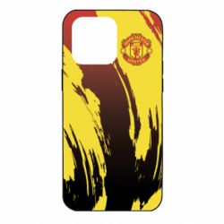 Чохол для iPhone 14 Pro Max Manchester United 1 - PrintSalon