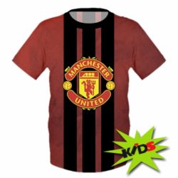 Дитяча 3D футболка Manchester United - PrintSalon