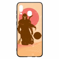 Чохол для Samsung A30 Mandalorian and minimalism - PrintSalon
