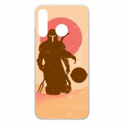 Чохол для Huawei P30 Lite Mandalorian and minimalism - PrintSalon