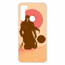 Чохол для Xiaomi Redmi Note 8 Mandalorian and minimalism - PrintSalon
