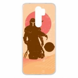 Чохол для Xiaomi Redmi Note 8 Pro Mandalorian and minimalism - PrintSalon