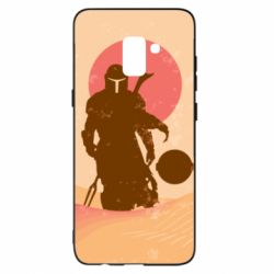 Чохол для Samsung A8+ 2018 Mandalorian and minimalism - PrintSalon
