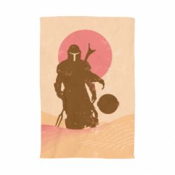 Рушник з принтом Mandalorian and minimalism - PrintSalon