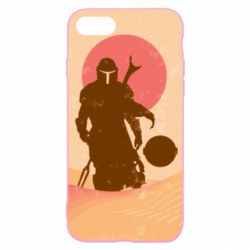 Чохол для iPhone SE 2020 Mandalorian and minimalism - PrintSalon