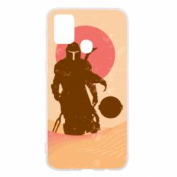 Чохол для Samsung M31 Mandalorian and minimalism - PrintSalon
