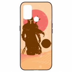 Чехол для Oppo A53/A32/A33 Mandalorian and minimalism