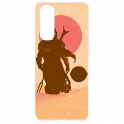 Чохол для Oppo Reno 4 Pro Mandalorian and minimalism - PrintSalon