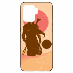 Чохол для Oppo Reno 5 Lite Mandalorian and minimalism - PrintSalon