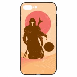 Чохол для iPhone 8 Plus Mandalorian and minimalism - PrintSalon
