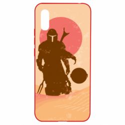 Чохол для Xiaomi Redmi 9a Mandalorian and minimalism - PrintSalon