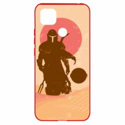 Чохол для Xiaomi Redmi 9c Mandalorian and minimalism - PrintSalon