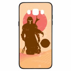 Чохол для Samsung J7 2016 Mandalorian and minimalism - PrintSalon