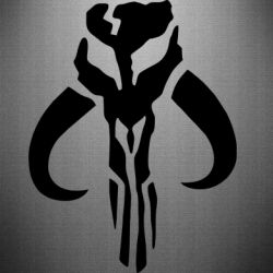 Наклейка Mandalorian emblem - PrintSalon