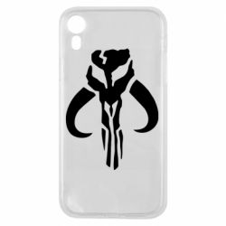 Чехол для iPhone XR Mandalorian emblem - PrintSalon