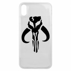 Чехол для iPhone Xs Max Mandalorian emblem - PrintSalon