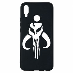 Чехол для Huawei P Smart Plus 2018 Mandalorian emblem - PrintSalon