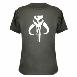 Камуфляжная футболка Mandalorian emblem - PrintSalon
