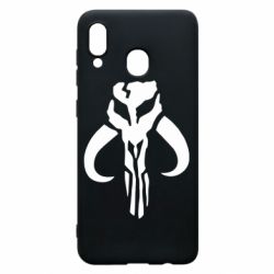 Чехол для Samsung A30 Mandalorian emblem - PrintSalon