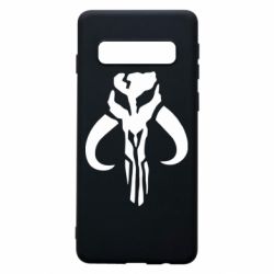 Чехол для Samsung S10 Mandalorian emblem - PrintSalon