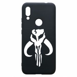 Чехол для Xiaomi Redmi 7 Mandalorian emblem - PrintSalon