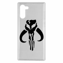 Чехол для Samsung Note 10 Mandalorian emblem - PrintSalon