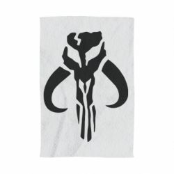 Полотенце с принтом Mandalorian emblem - PrintSalon
